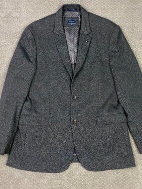 7 Diamonds Kent Blazer Sport Coat Mens XL 44R Gray Unstructured Textured NWOT
